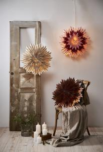 Star Trading Ice Pappersstjärna Brun 50cm