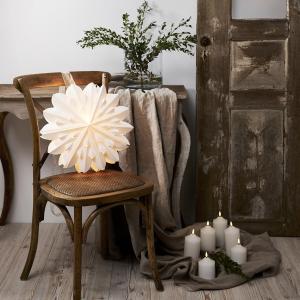 Star Trading Clipp Pappersstjärna Vit 40cm