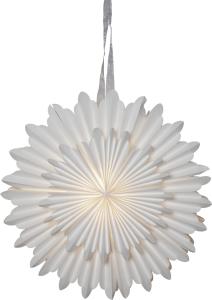 Star Trading Crystal Pappersstjärna Vit 50cm