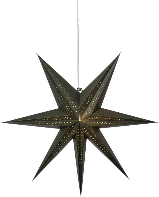 Star Trading Point Pappersstjärna Grön 60cm at lavanille