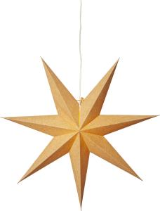 Star Trading Cotton Pappersstjärna Guld 60cm