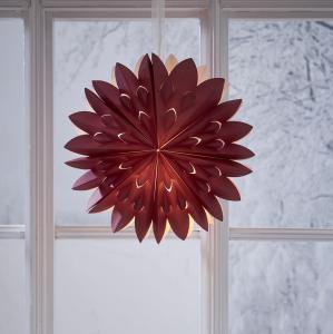 Star Trading Clipp Pappersstjärna Röd 40cm