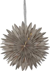 Star Trading Winter Pappersstjärna Beige 60cm