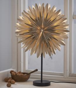 Star Trading Winter Stjärna På Fot Beige