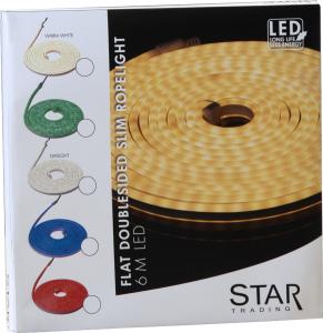 Star Trading Ljusslang Vit/Blå Neoled 6m