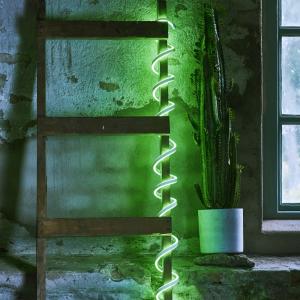 Star Trading Ljusslang Grön Flatneonled 5m