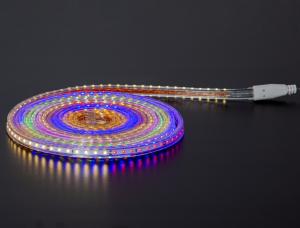 Star Trading Ljusslang Transparent/Multi Flatsmdled 5m