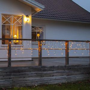 Star Trading Istappsslinga Utomhus Golden Warm White 24m