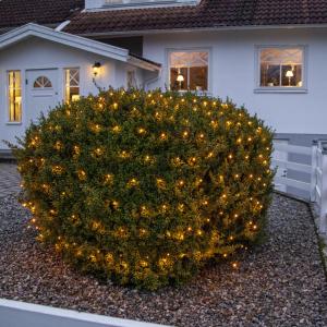 Star Trading Ljusnät Utomhus Svart Golden Warm White 2m