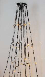 Star Trading Flaggstångsbelysning Utomhus Golden Warm White 7m