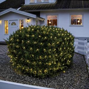 Star Trading Ljusnät Utomhus Crispy Ice White Svart 2m