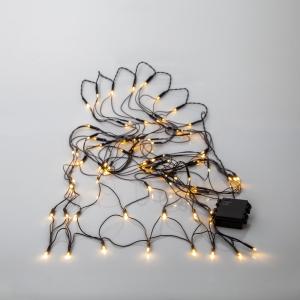 Star Trading Akku Ljusnät Utomhus Svart 1,5m