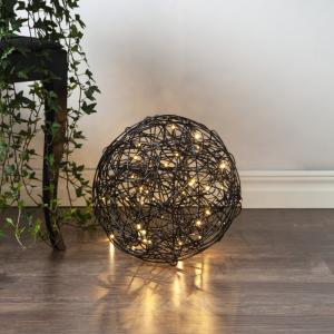 Star Trading Trassel Utomhusdekoration Svart 30cm