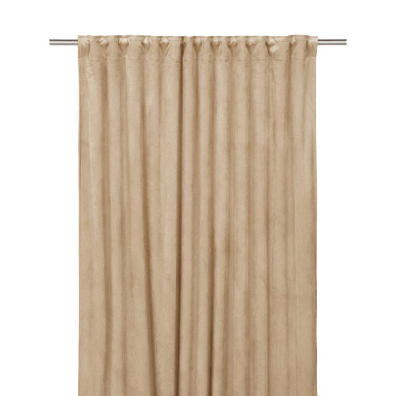 Svanefors Elise Sammetsgardin 2-Pack 135x280cm Gul at lavanille