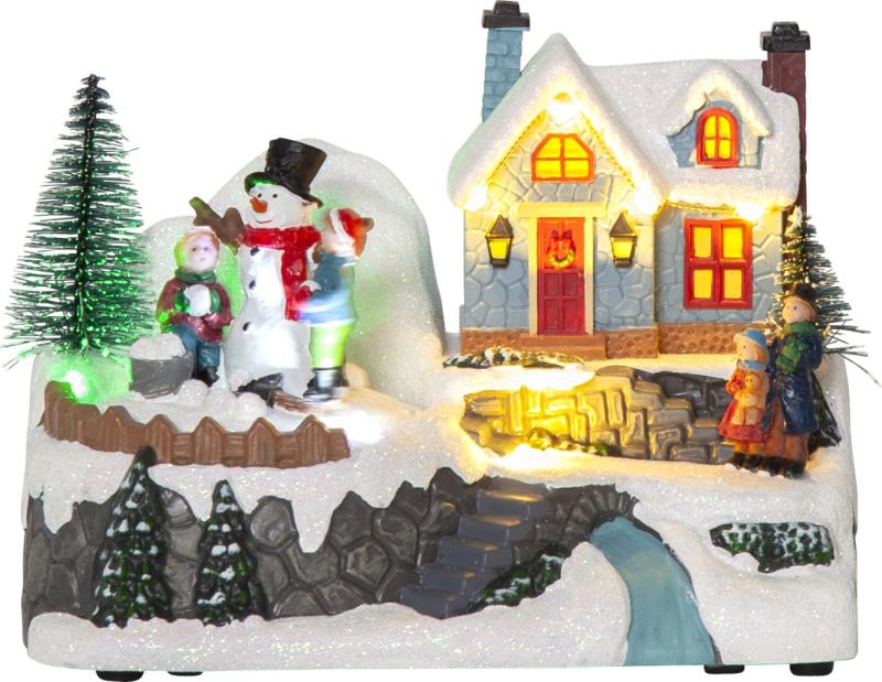 Star Trading Winterville Juldekoration Multi 13cm at lavanille