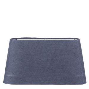 Lene Bjerre Rustic Linen Lampskärm Blå 30,5cmx18,5cm