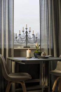 Adventsljusstake Krom 7L 54cm Konstsmide