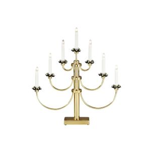 Adventsljusstake Mässing 7L 54cm Konstsmide