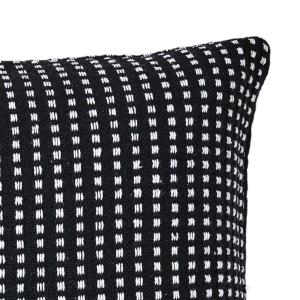 Kuddfodral Anna Svart/Vit 50x50cm Affari of Sweden