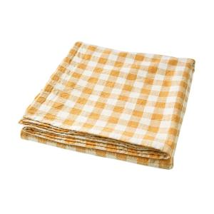 Bordsduk Rutig Gul/Vit 150x250cm Affari of Sweden Ingrid