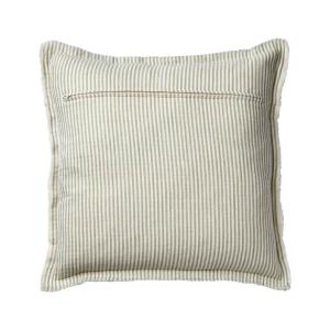 Kuddfodral Randigt Line Grön/Vit 50x50cm Affari of Sweden