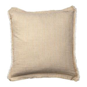 Kuddfodral Randigt Line Gul/Vit 50x50cm Affari of Sweden