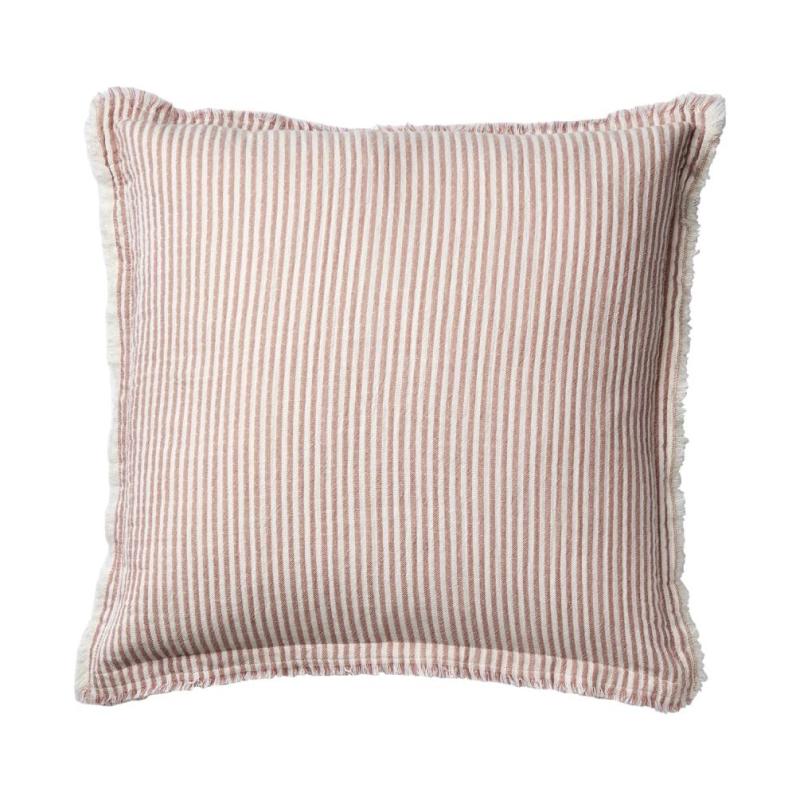 Kuddfodral Randigt Rosa/Vit 50x50cm Affari of Sweden Line at lavanille