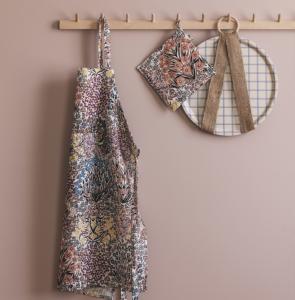 Almedahls Botanic Garden Förkläde Rosa/Brun