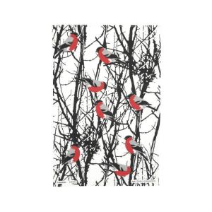 Almedahls Domherrar Kökshandduk Röd