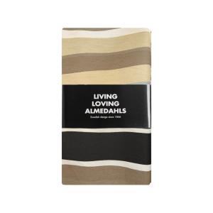 Textilvaxduk Flood Svart 145x220cm Almedahls