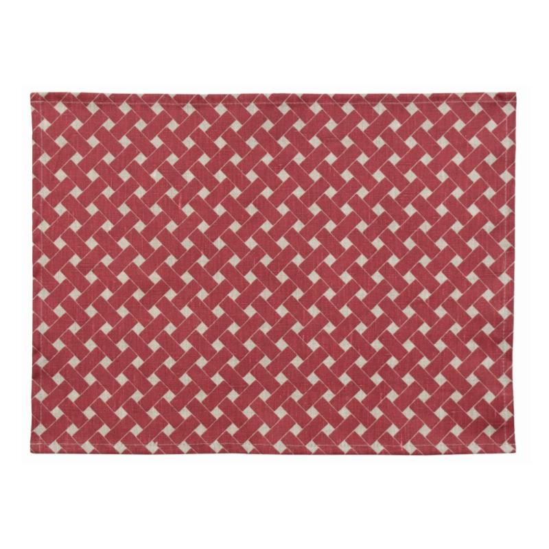 Bordstablett Röd Almedahls Korg 45x34cm 2-Pack at lavanille