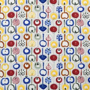 Textilvaxduk Pomona Multi 145x220cm Almedahls