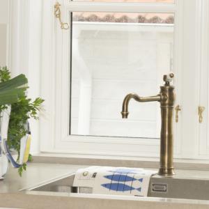 Almedahls Sill Disktrasa Blå/Vit