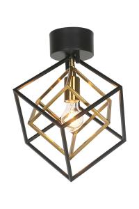 Plafond Svart/Antik Aneta Lighting Cubes 32,5cm