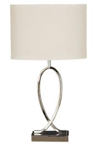 Bordslampa Krom/Vit Aneta Lighting Posh