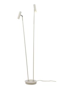 Golvlampa Dubbel Vit Aneta Lighting Artic 137cm