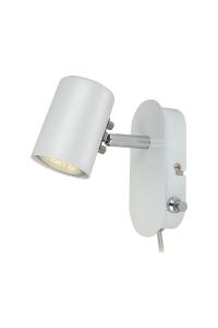 Vägglampa Vit Aneta Lighting Balder