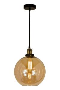 Taklampa Glas Antik/Amber Aneta Lighting Beatrice 25cm