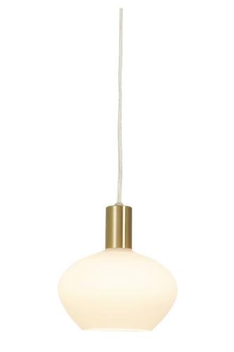 Fönsterlampa Glas Aneta Lighting Bell Mässing/Vit 16cm