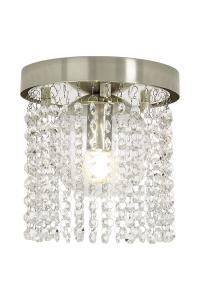 Badrumslampa Krom/Klar Aneta Lighting Claudia 20,5cm