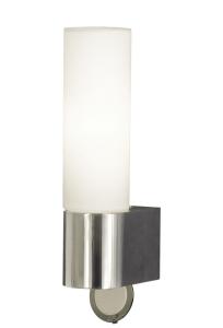 Badrumslampa Vägglampa Krom/Opalvit Aneta Cosenza