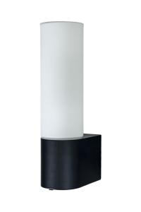 Badrumslampa Vägglampa Svart/Opalvit Aneta Cosenza