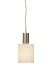 Fönsterlampa Glas Stål/Vit Aneta Lighting Cylinder