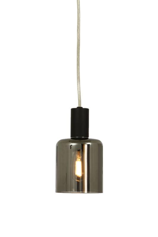 Aneta Lighting Cylinder Fönsterlampa Svart/Rökgrå at lavanille