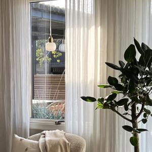 Fönsterlampa Glas Mässing/Vit Aneta Lighting Elin