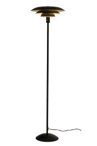 Golvlampa Svart Aneta Lighting Epsilon 150cm