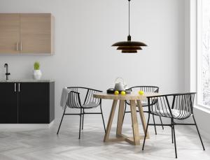 Taklampa Epsilon Svart 45cm Aneta Lighting