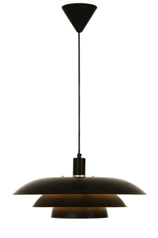 Taklampa Svart Aneta Lighting Epsilon 45cm at lavanille