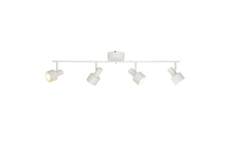 Aneta Lighting Ferdinand Takspot 4:a Vikbar Vit at lavanille