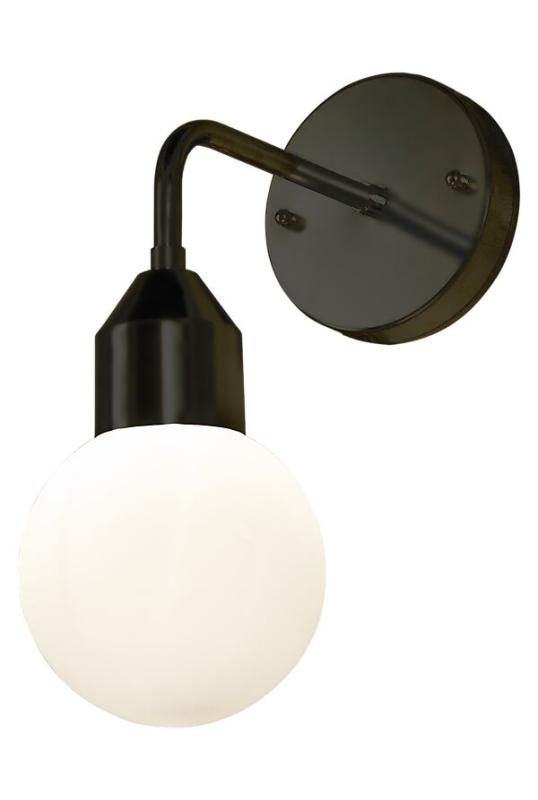 Aneta Lighting Florens Vägglampa Svart IP44 at lavanille